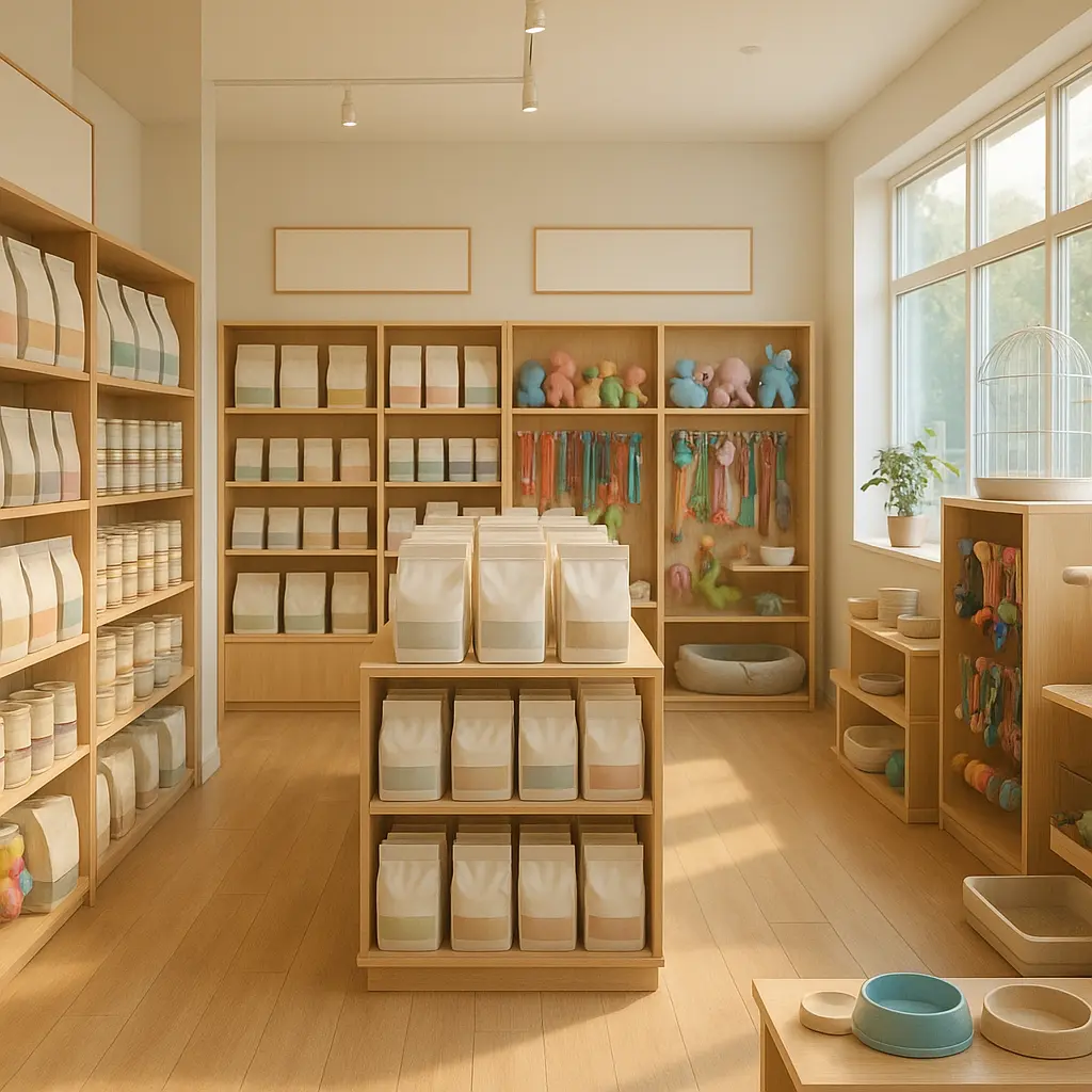 Hesotel Pet Shop Innenraum